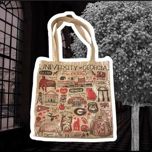 UGA Canvas Tote
